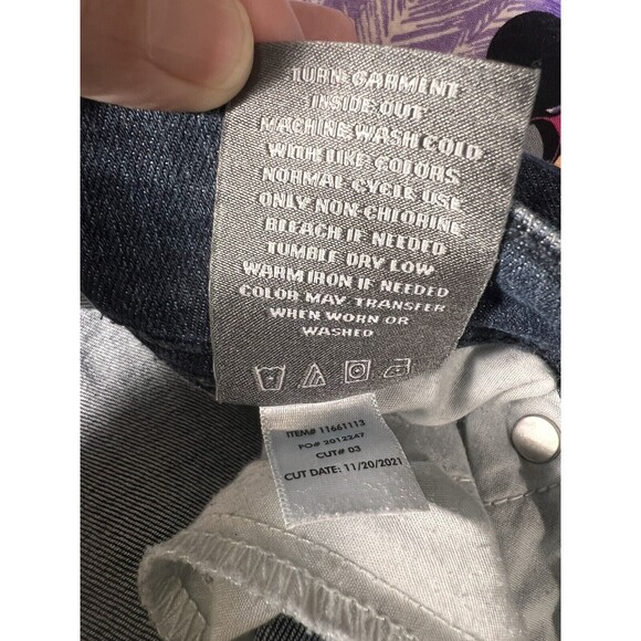 Torrid Luxe Slim Boot Jeans Super Stretch Dark Wash Wide Leg Flare Womens 18S - Picture 5 of 11